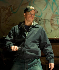 Matt Damon Blue Jacket