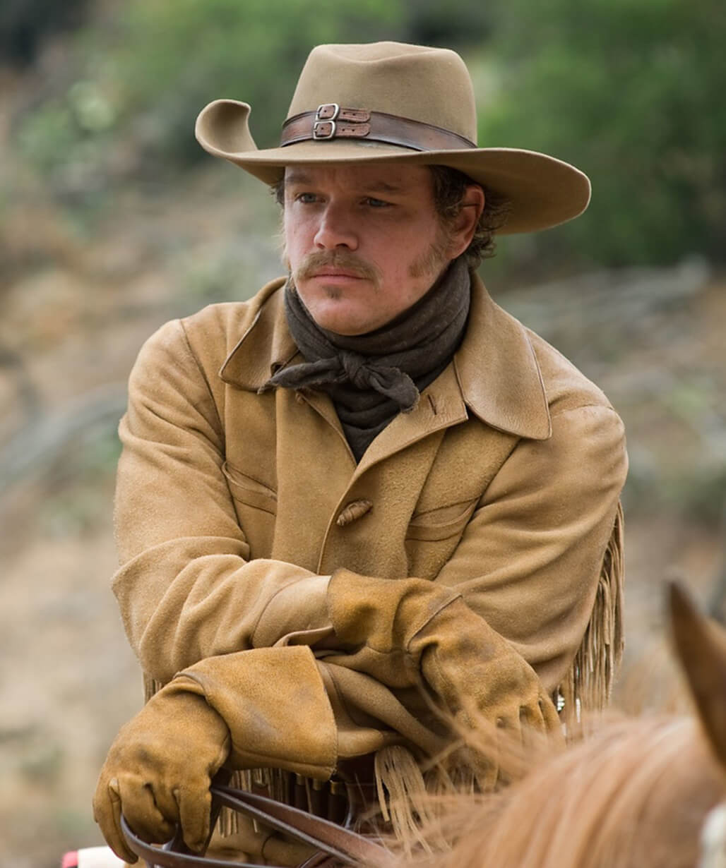 Matt Damon Suede Jacket