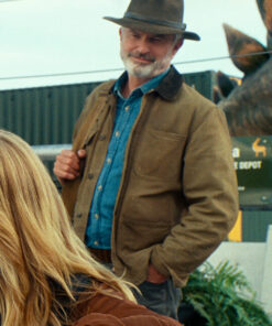 Sam Neill Brown Jacket