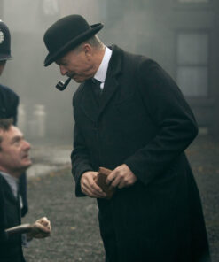 Sam Neill Black Coat