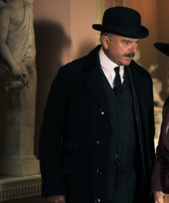 Sam Neill Black Coat