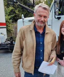 Sam Neill Brown Jacket