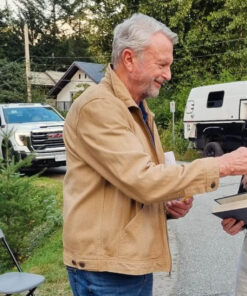 Sam Neill Brown Jacket