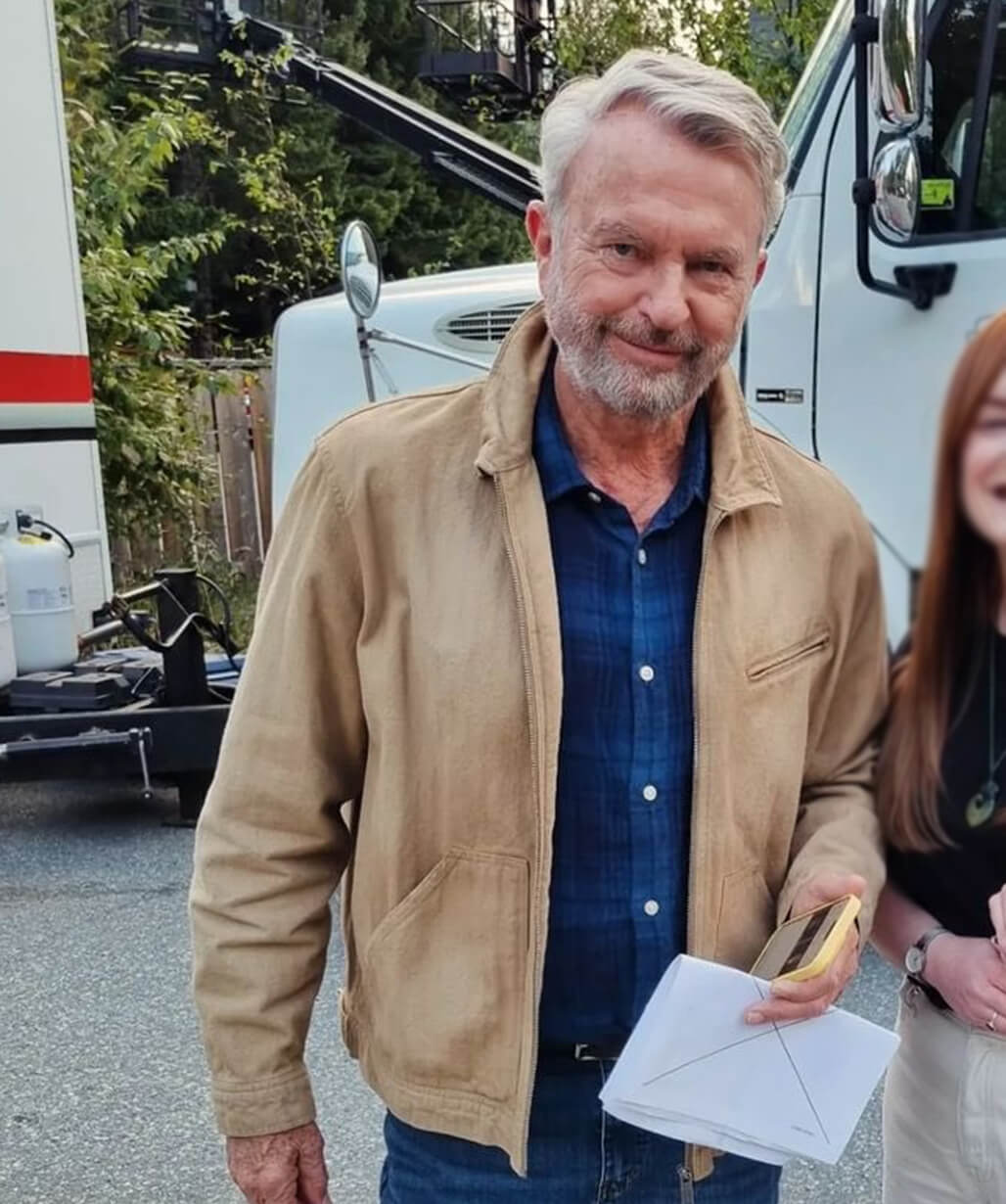 Sam Neill Brown Jacket