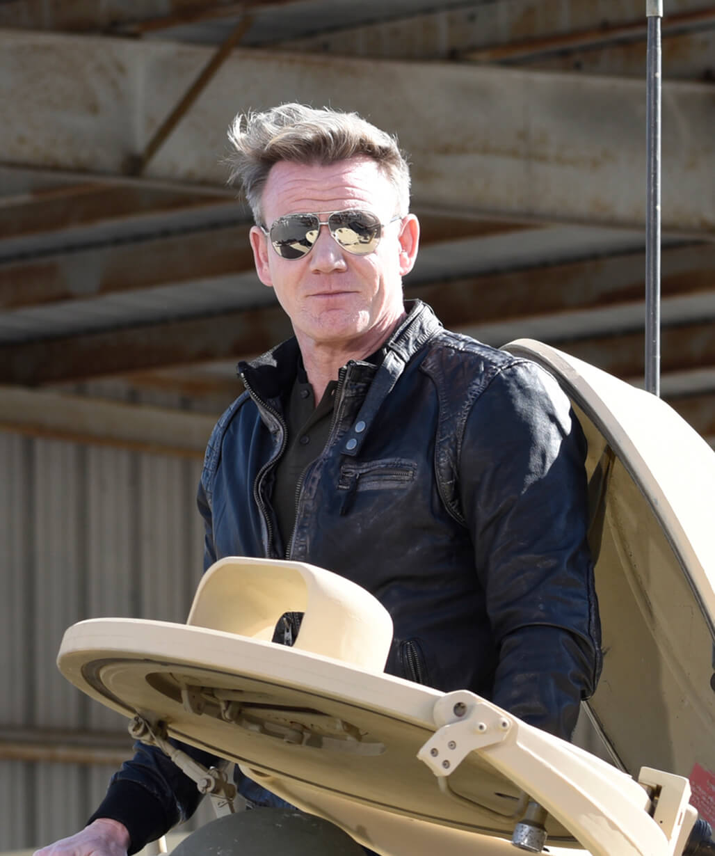 Gordon Ramsay Leather Jacket