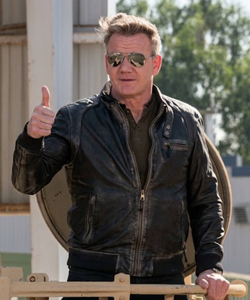 Gordon Ramsay Leather Jacket