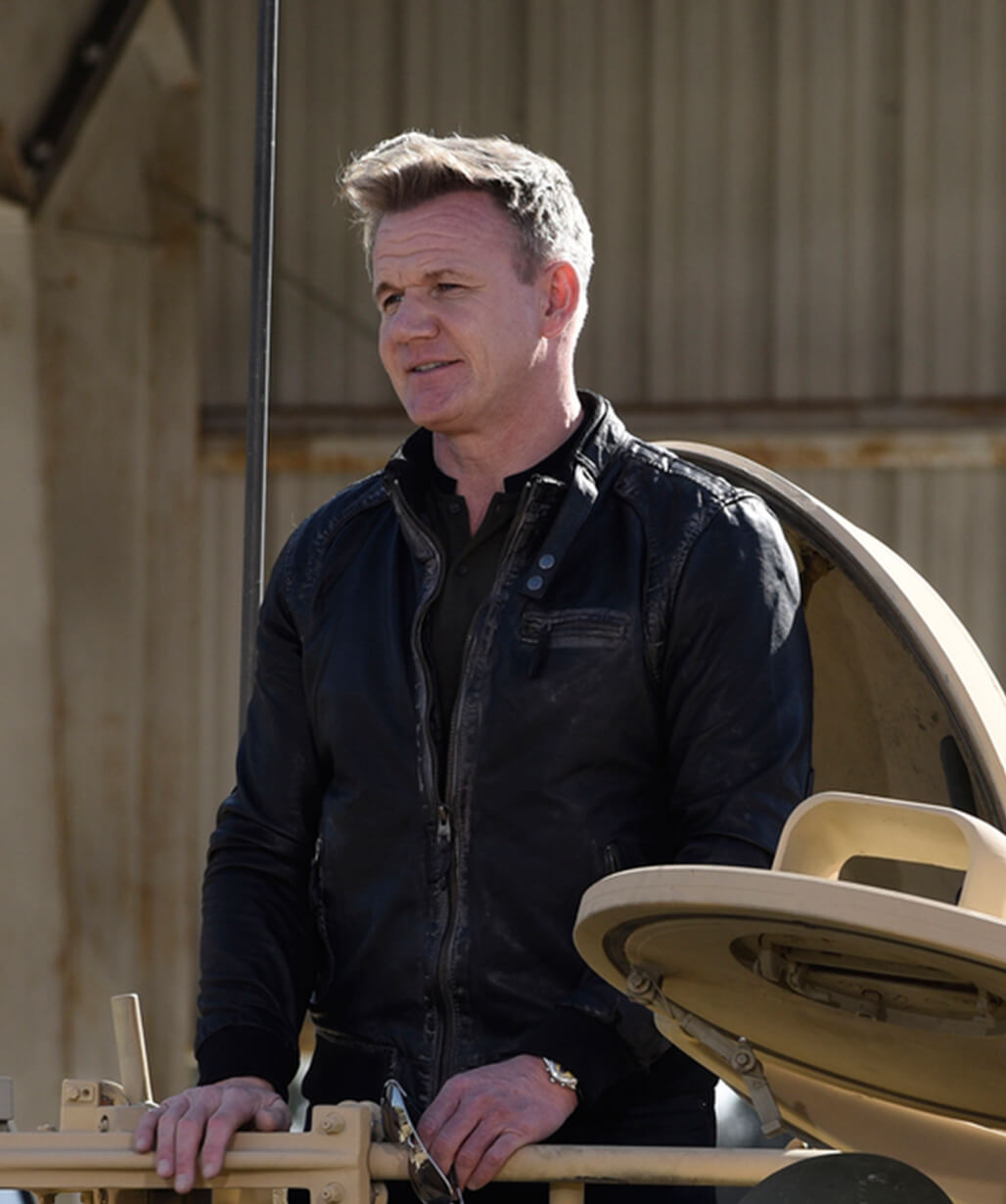Gordon Ramsay Leather Jacket