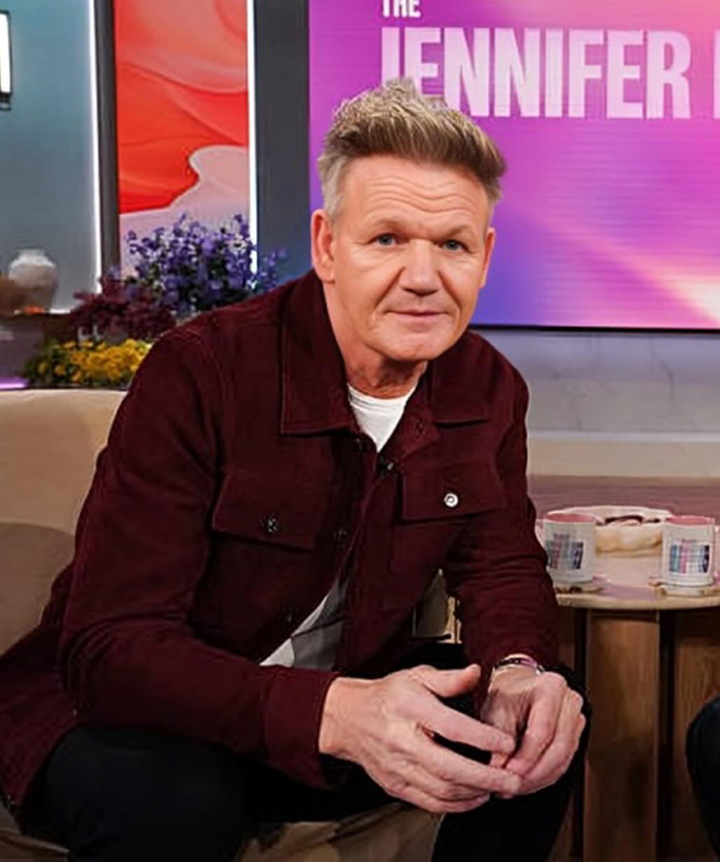 Gordon Ramsay Maroon Jacket