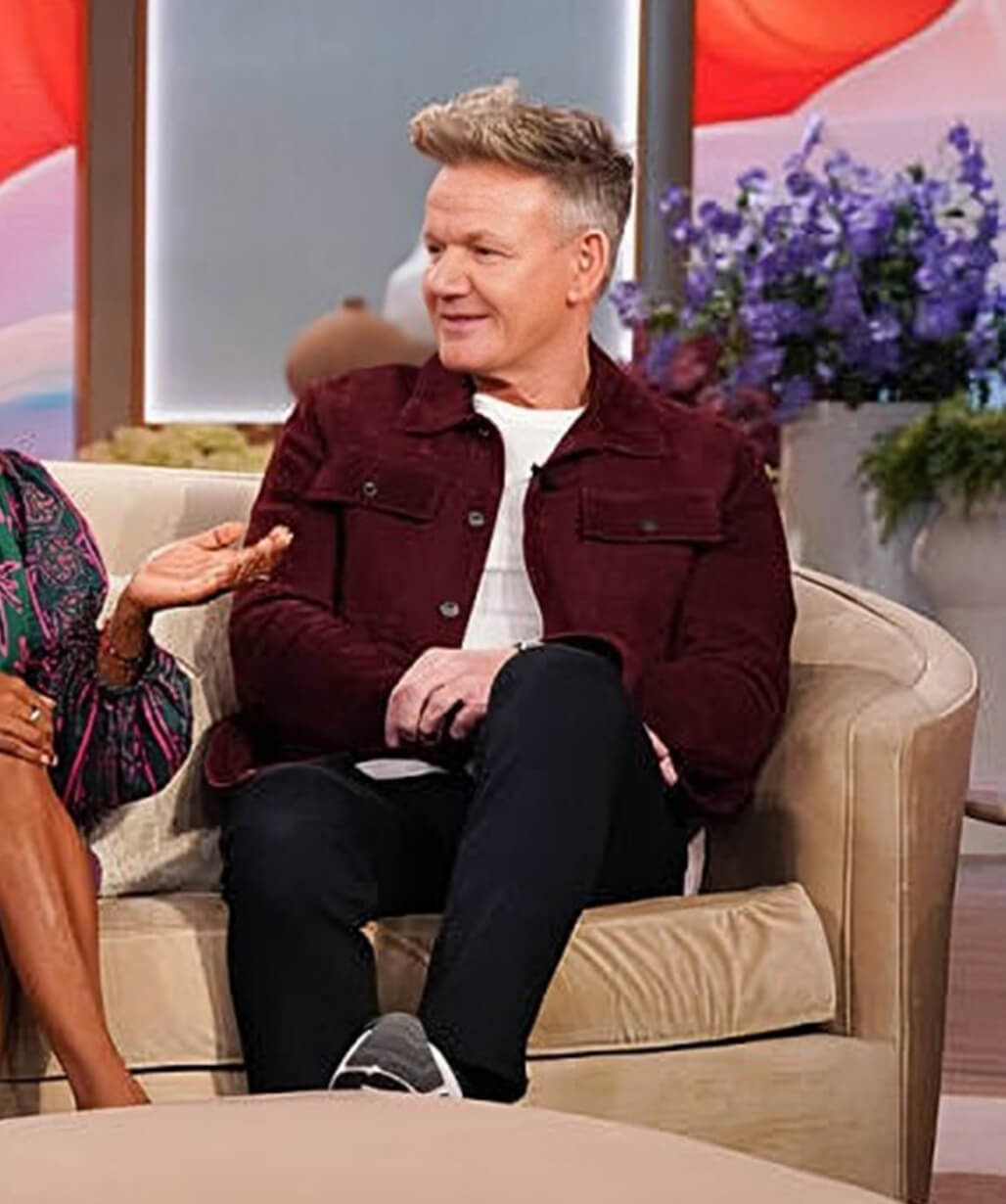 Gordon Ramsay Maroon Jacket