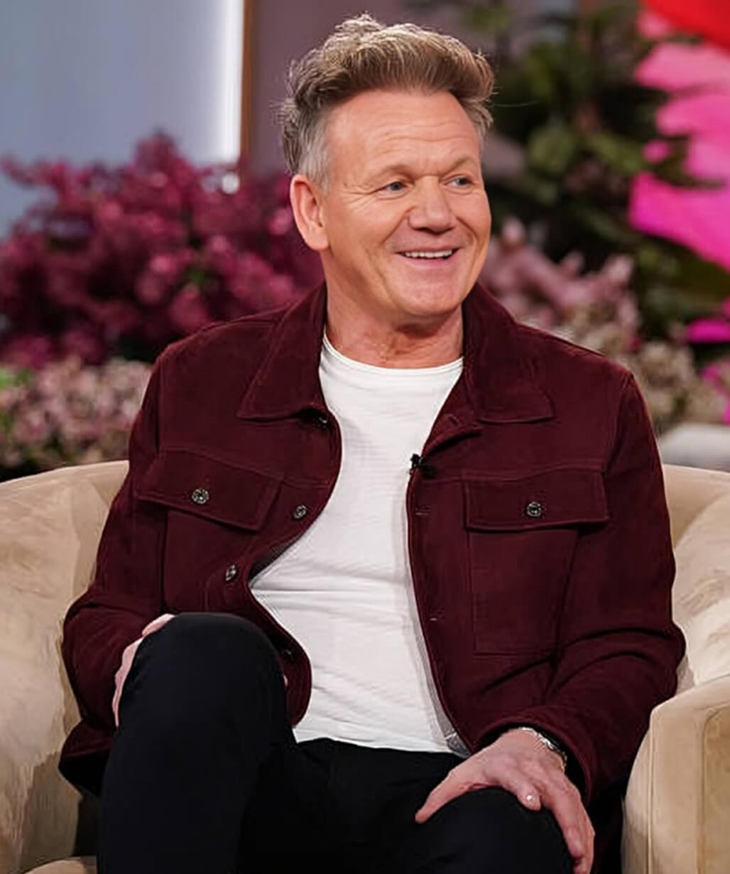 Gordon Ramsay Maroon Jacket