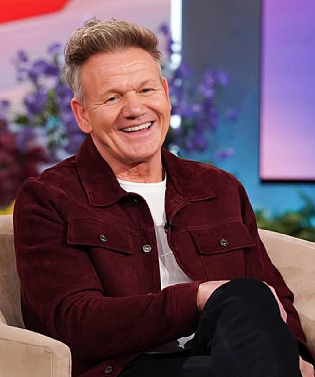 Gordon Ramsay Maroon Jacket