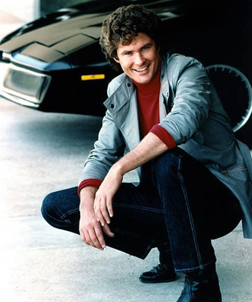 Michael Knight Grey Jacket