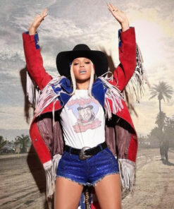 Beyonce Fringe Jacket