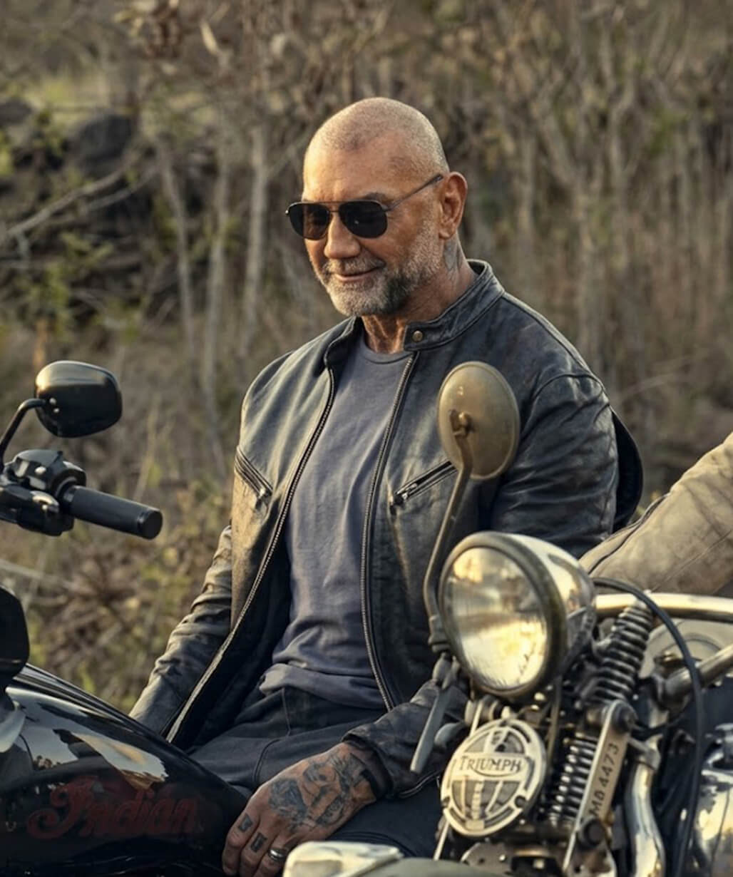 Dave Bautista Leather Jacket