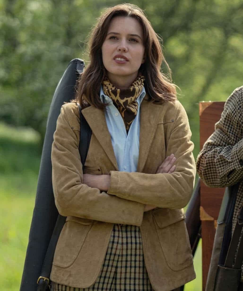 Ruby Sear Suede Blazer