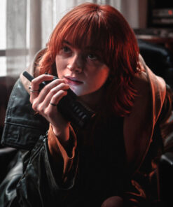 Sadie Sink Green Jacket