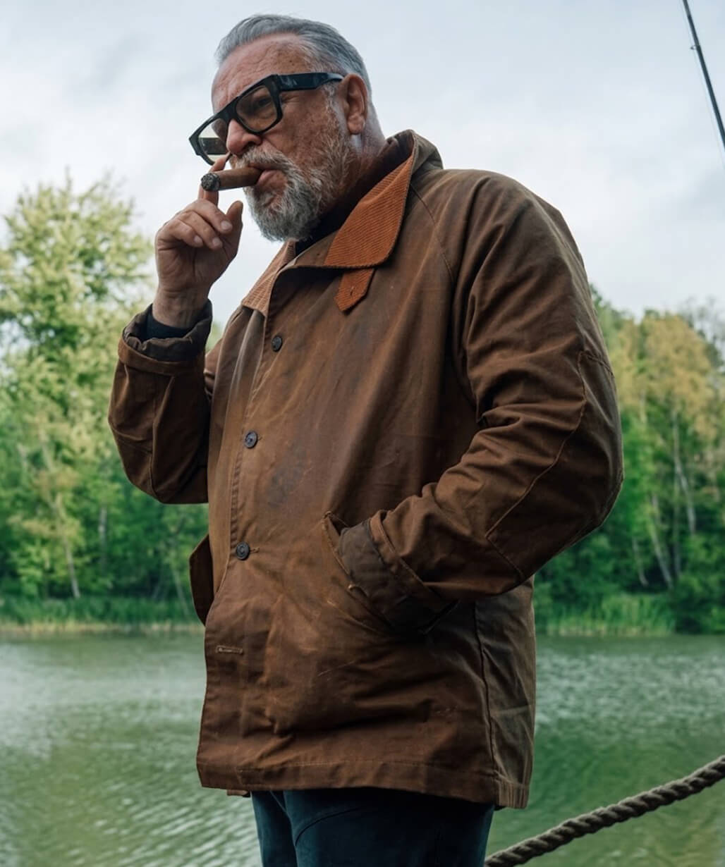 Bobby Glass Brown Jacket