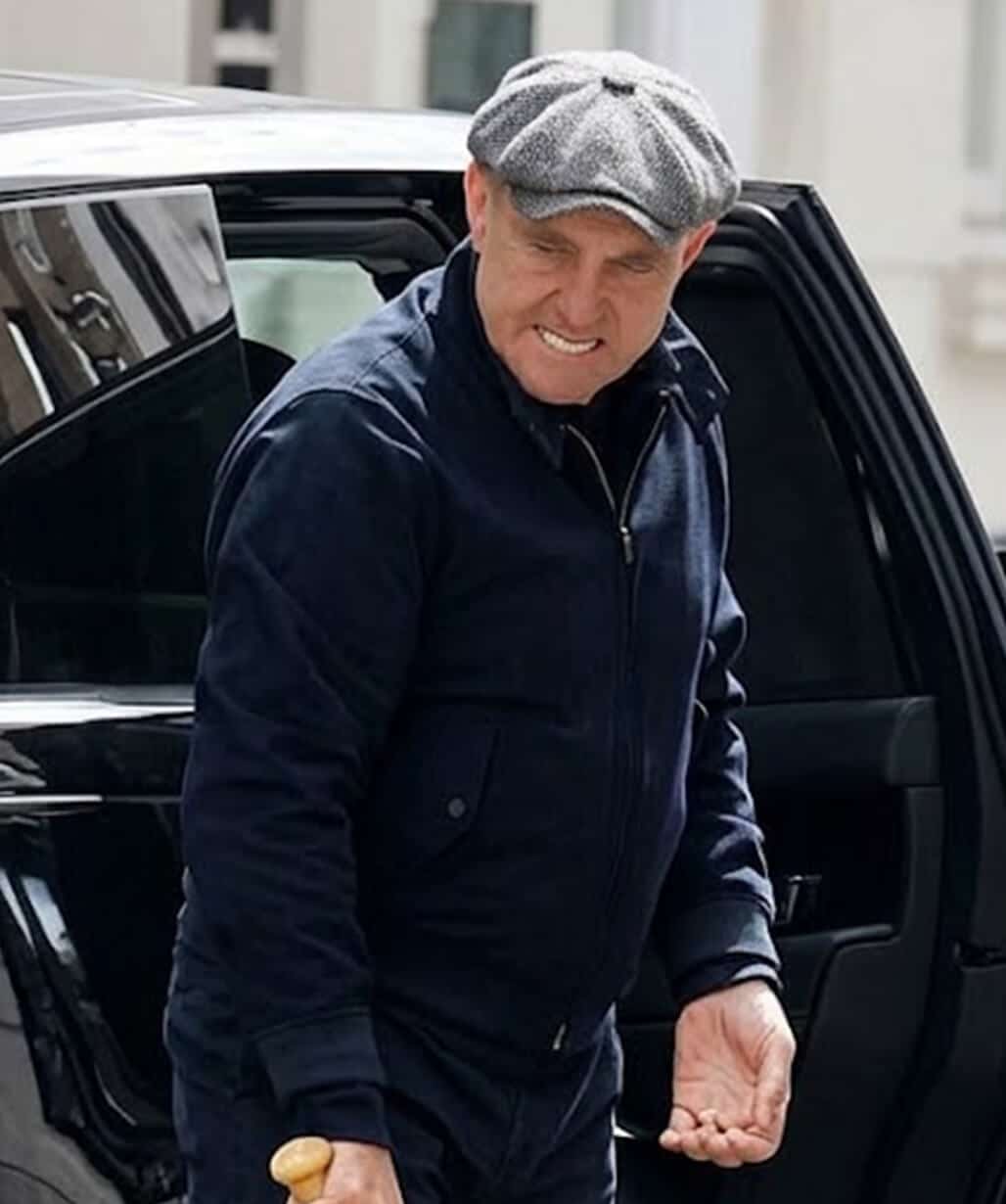 Vinnie Jones Blue Jacket