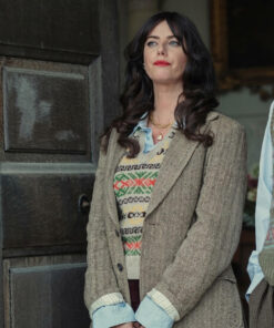Kaya Scodelario Brown Blazer