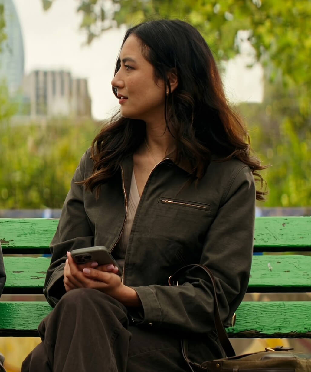 Renee Birdwhistle Green Jacket