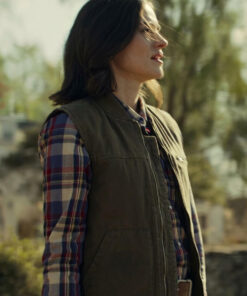 Judith Gray Green Vest