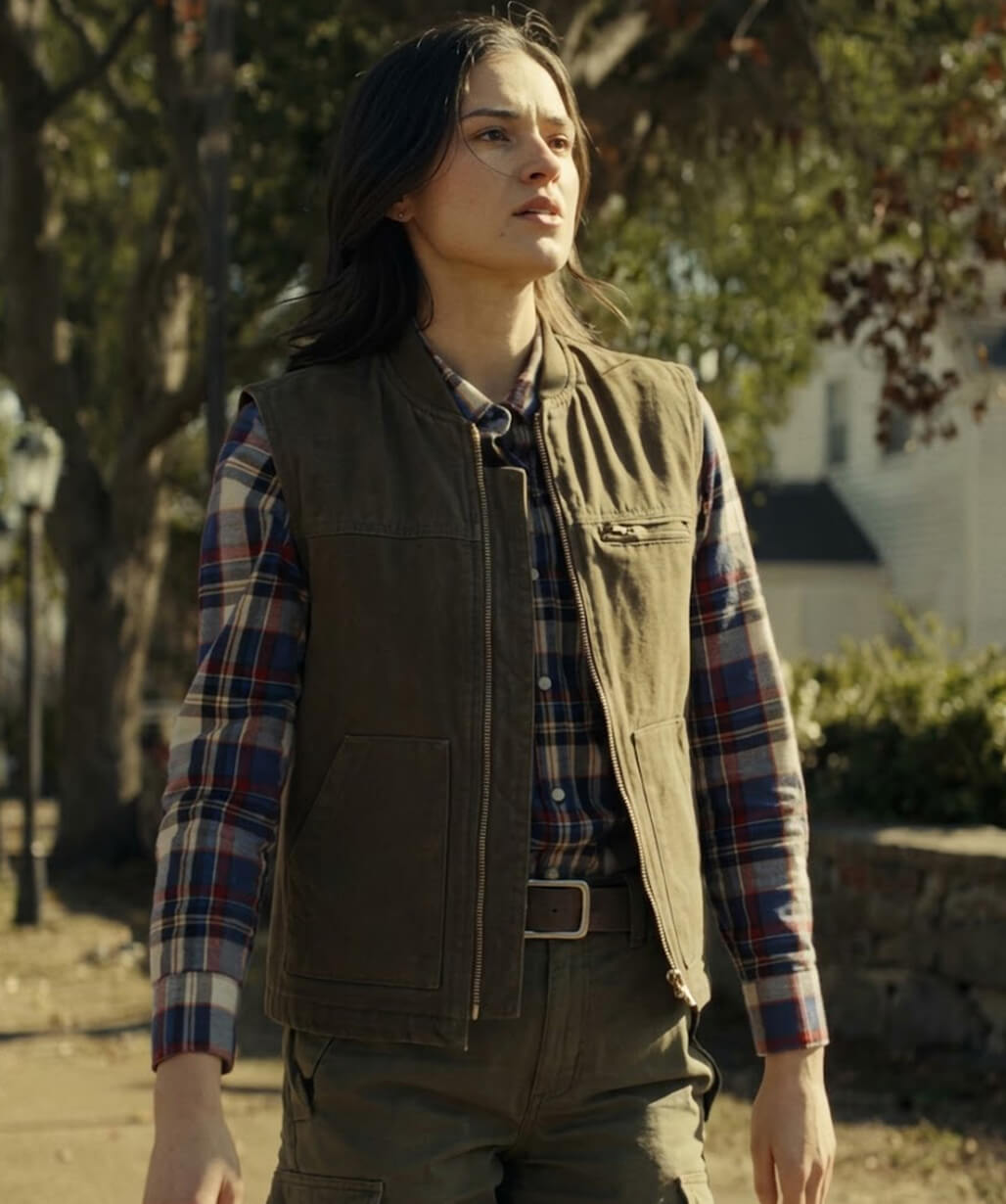 Judith Gray Green Vest