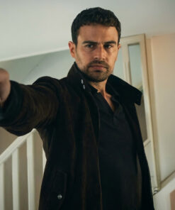 Theo James Black Jacket